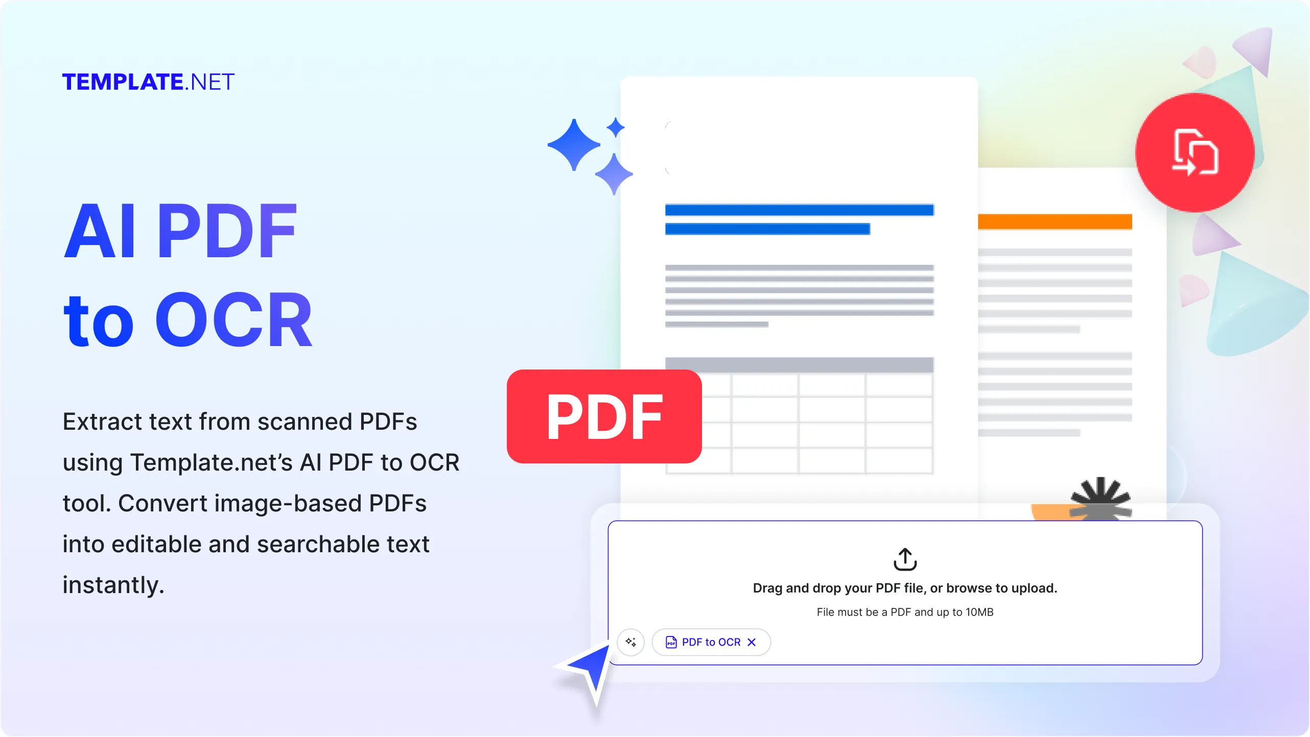Free AI PDF to OCR, Extract Text from PDF Online